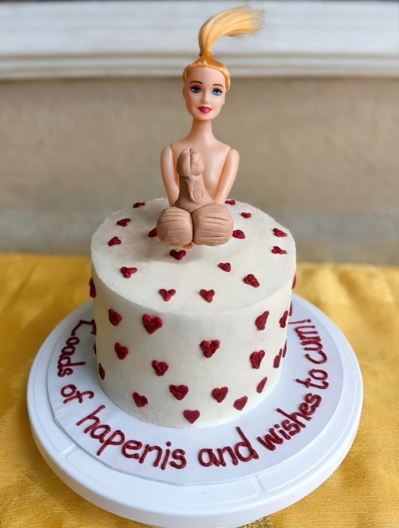 bridal shower cake